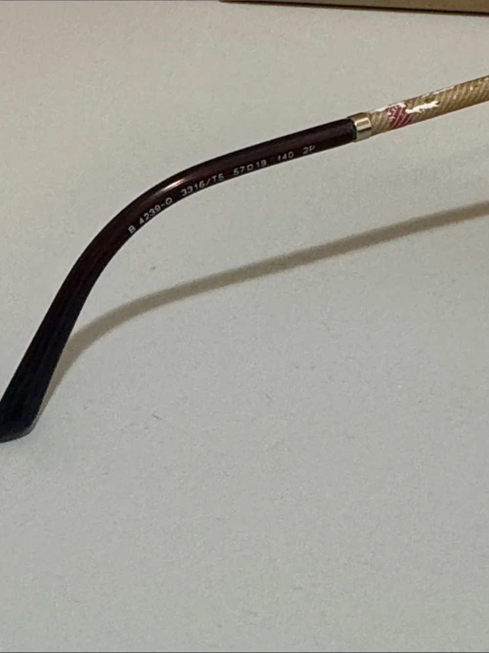 Burberry Tortoiseshell Polarized Sunglasses with Brown Lenses
